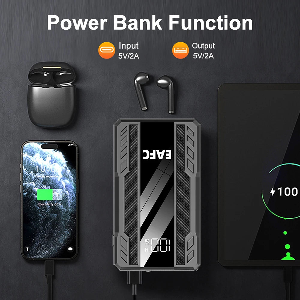 Démarreur de Voiture EAFC – Puissance, Sécurité & Mobilité KBauto™