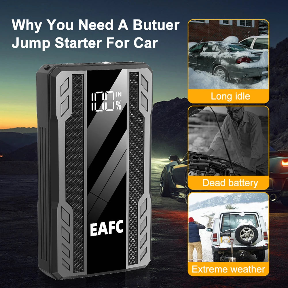 Démarreur de Voiture EAFC – Puissance, Sécurité & Mobilité KBauto™