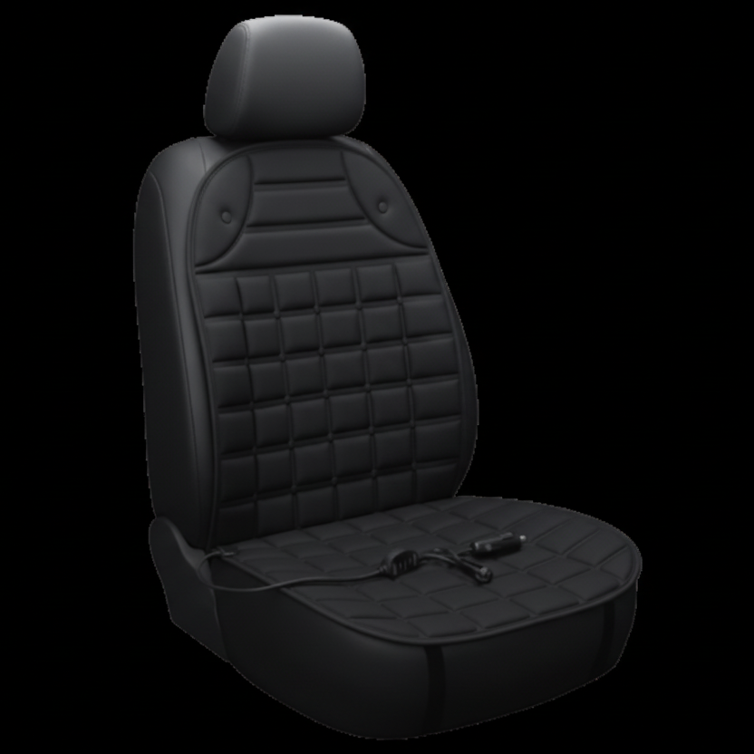 Coussin Chauffant de Siège Auto 12V – Confort & Chaleur Instantanée KBauto™