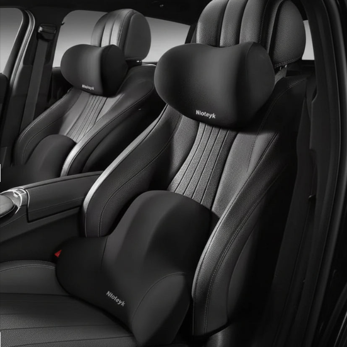 Coussin Cervical & Lombaire en Mousse à Mémoire de Forme KBauto™