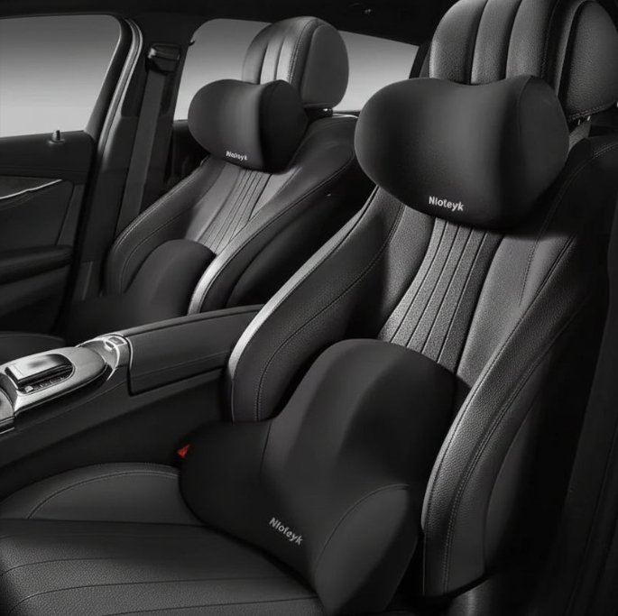 Coussin Cervical & Lombaire en Mousse à Mémoire de Forme KBauto™