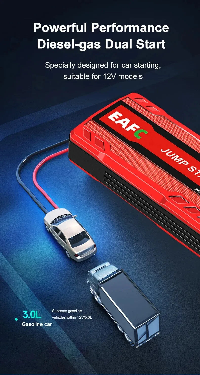 Démarreur de Voiture EAFC – Puissance, Sécurité & Mobilité KBauto™