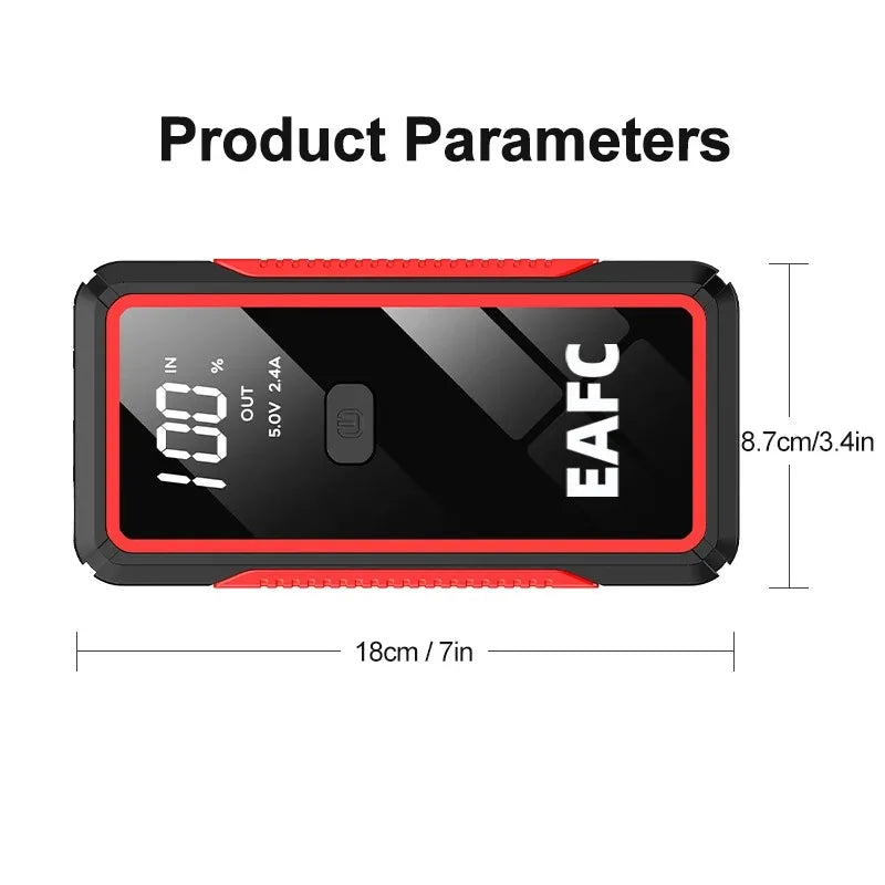 Démarreur de Voiture EAFC – Puissance, Sécurité & Mobilité KBauto™