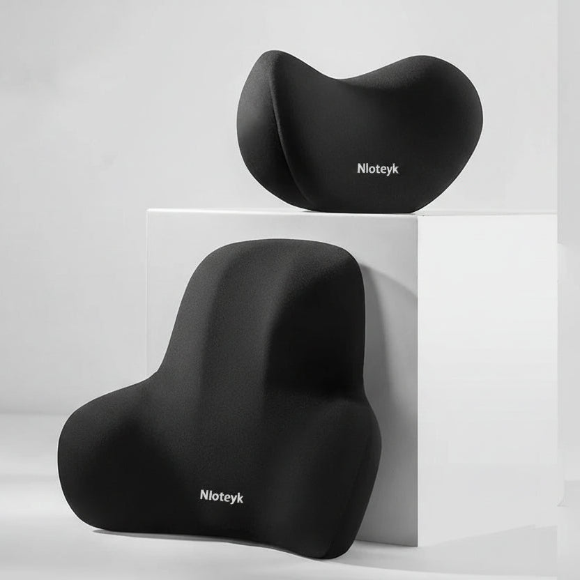 Coussin Cervical & Lombaire en Mousse à Mémoire de Forme KBauto™