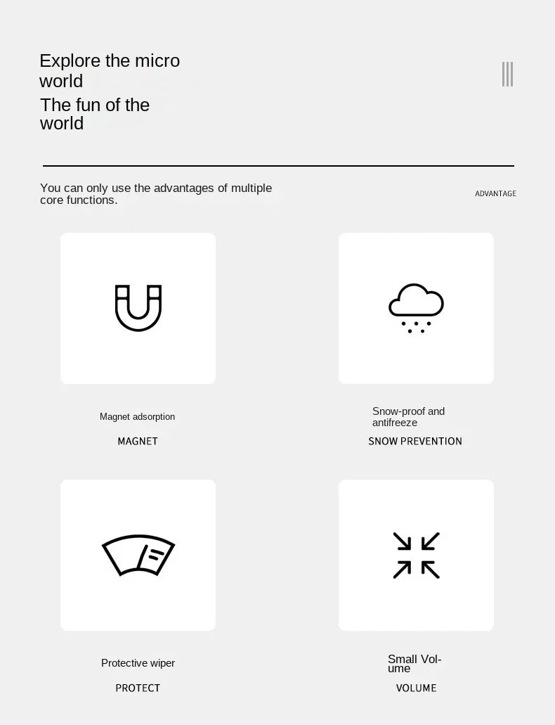 Pare-Soleil & Pare-Neige Magnétique Universel – Protection Totale Toute l’Année KBauto™