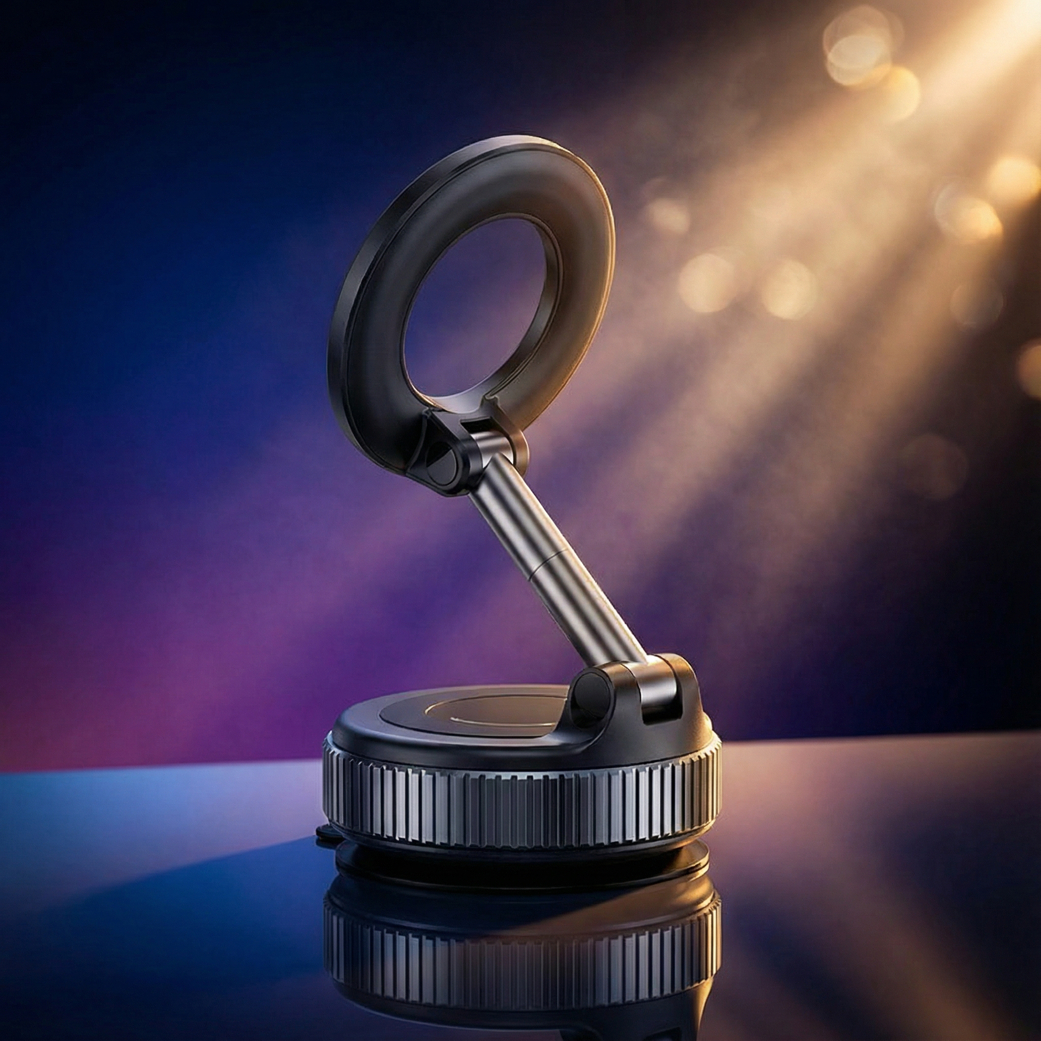 Support Téléphone Voiture Magnétique à Ventouse – Rotation 360° KBauto™