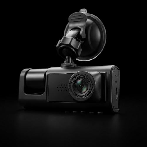 Caméra Dashcam 3 Lentilles HD – Sécurité Totale à 360° KBauto™