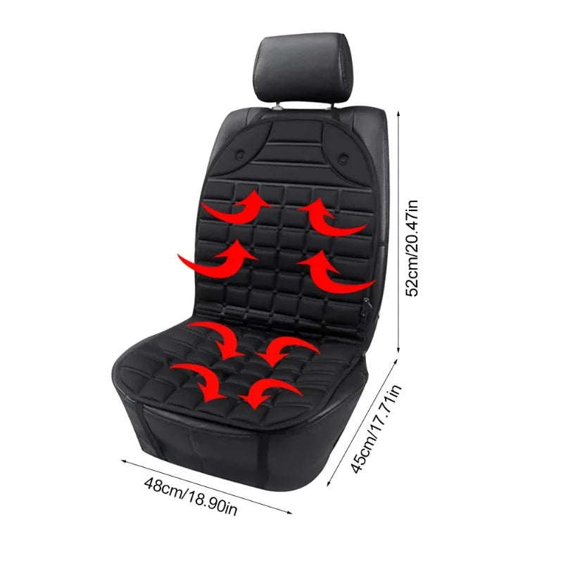 Coussin Chauffant de Siège Auto 12V – Confort & Chaleur Instantanée KBauto™