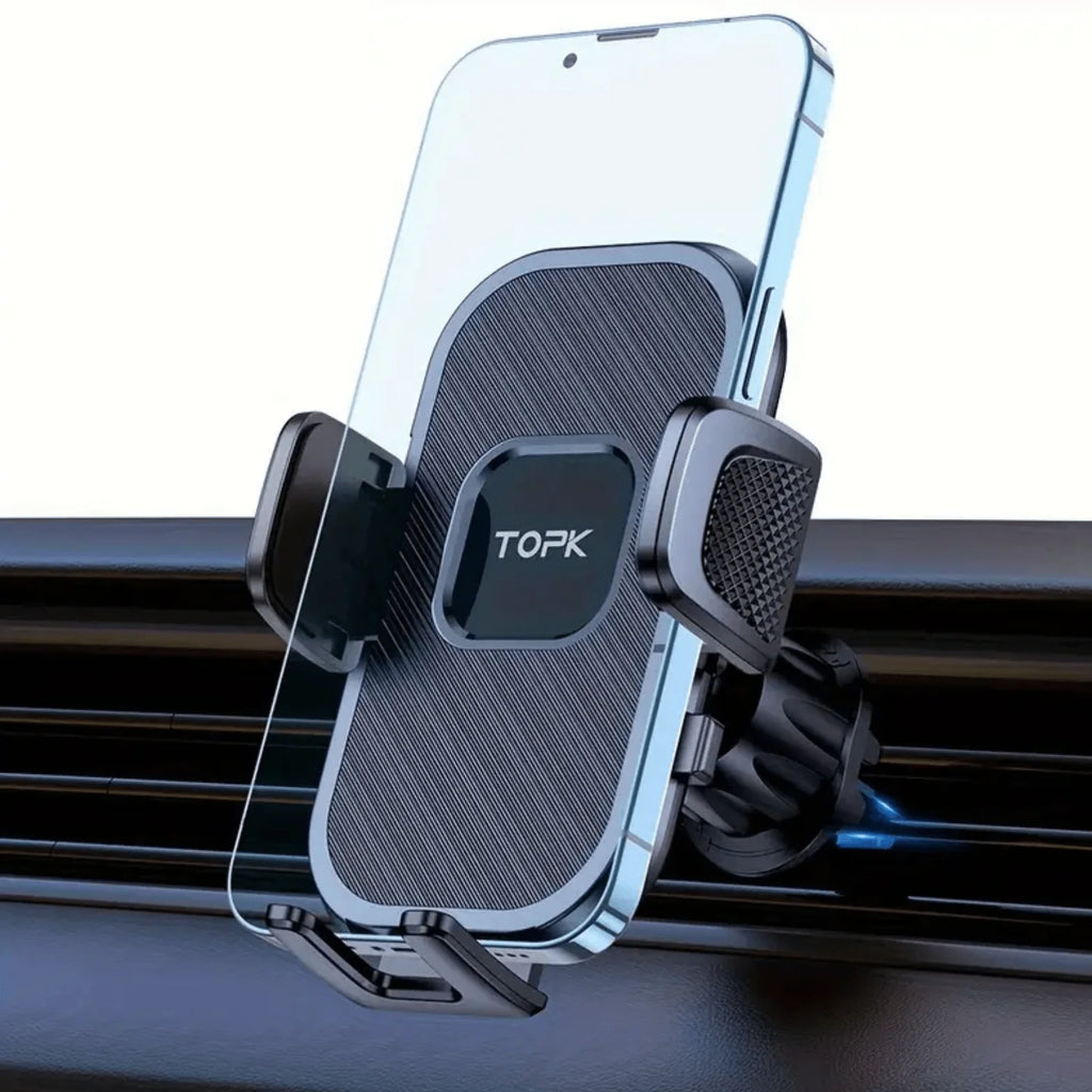Support Téléphone Voiture TOPK – Sécurité, Confort et Élégance au Volant KBauto™